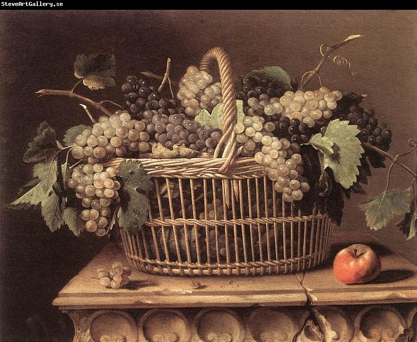 DUPUYS, Pierre Basket of Grapes dfg